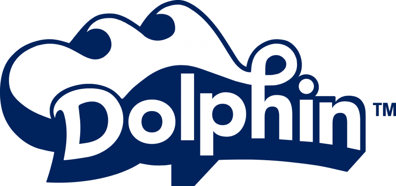 Agence M COM Marseille logo robot dolphin