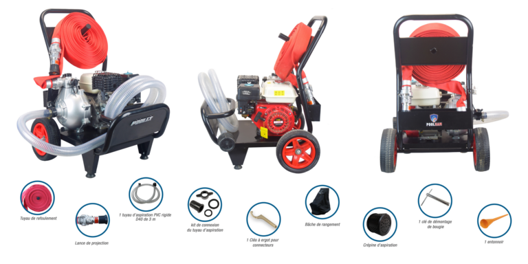 PoolSam, le groupe motopompe de protection incendie