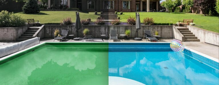 Pourquoi l’eau de piscine devient verte